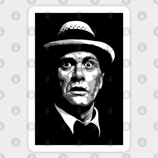 Darren McGavin greyscale Sticker by @johnnehill